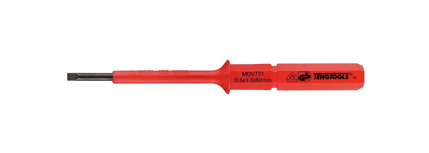Isolerade skruvmejselklingor Teng Tools MDV731-MDV772