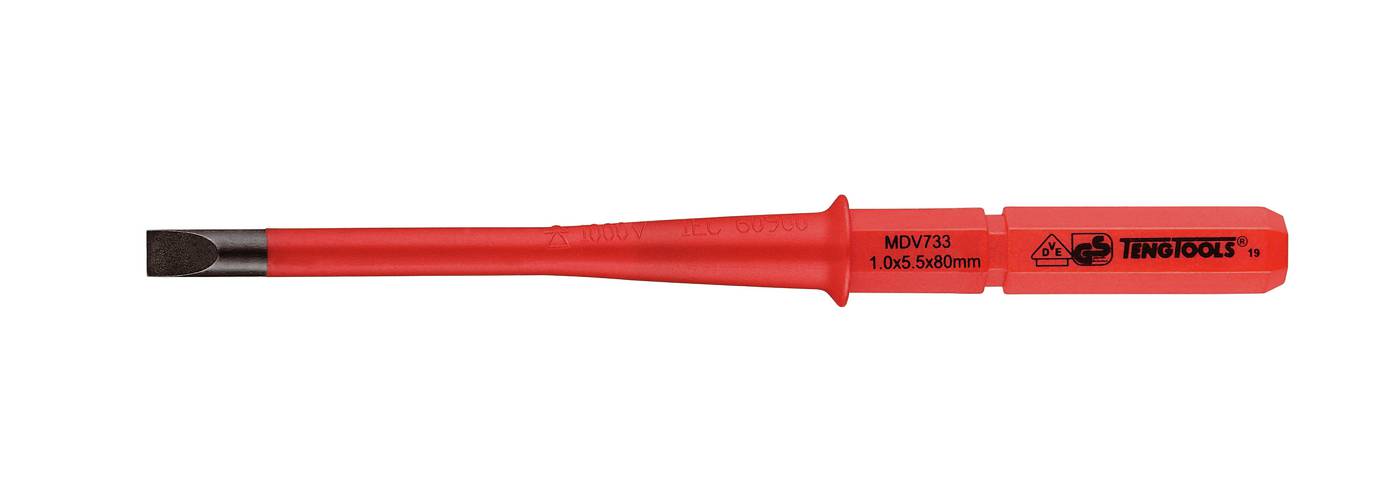 Isolerade skruvmejselklingor Teng Tools MDV731-MDV772