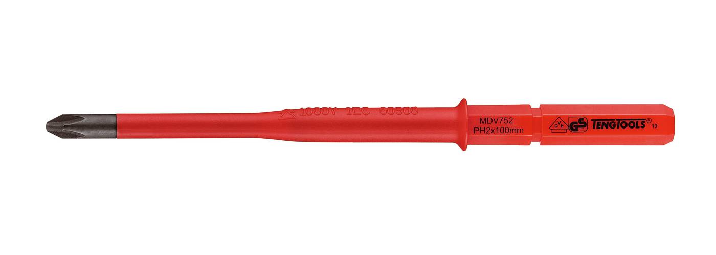 Isolerade skruvmejselklingor Teng Tools MDV731-MDV772
