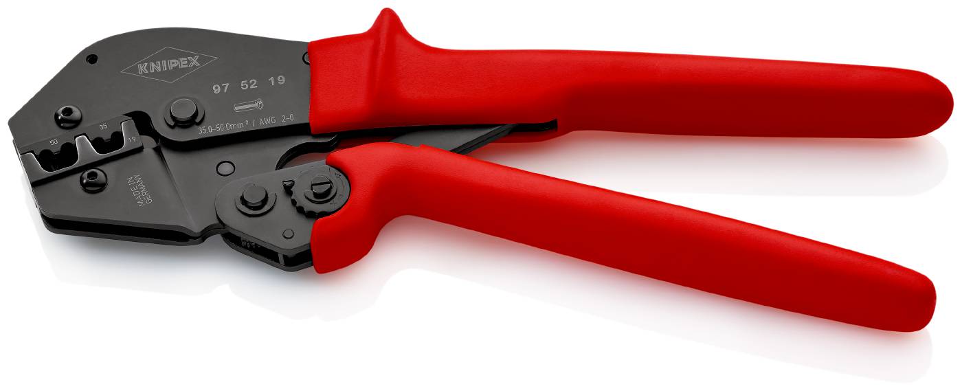Presstång med tvåhandskontroll, Knipex 97 52 06/09/10/19