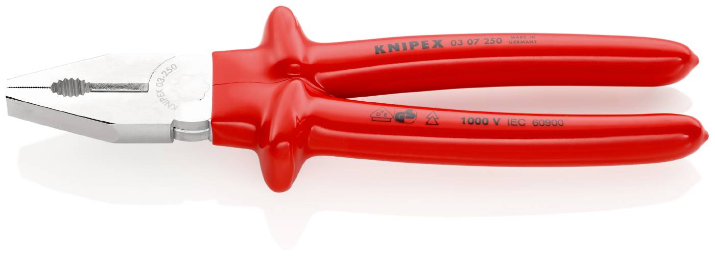Kombinationstång (1 000 V), Knipex 0307 – bild 1