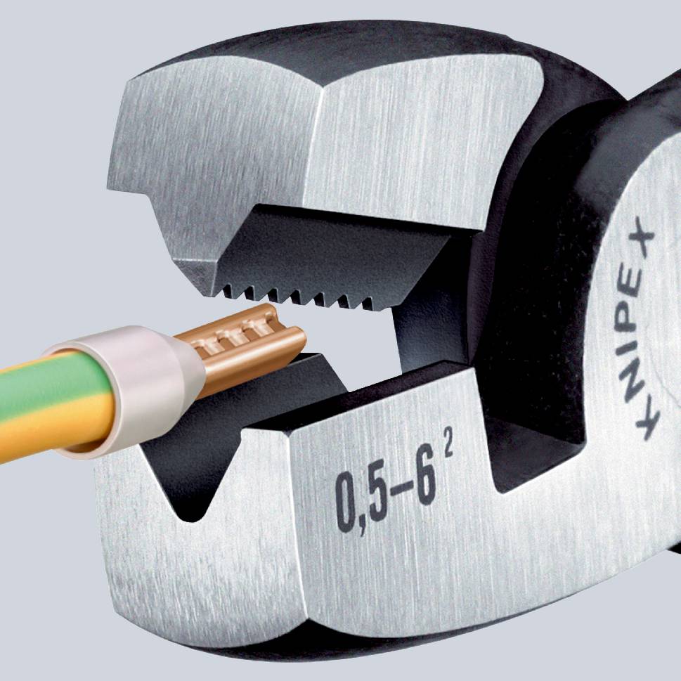 Presstång för ändhylsor, Knipex 97 81 180 – bild 2