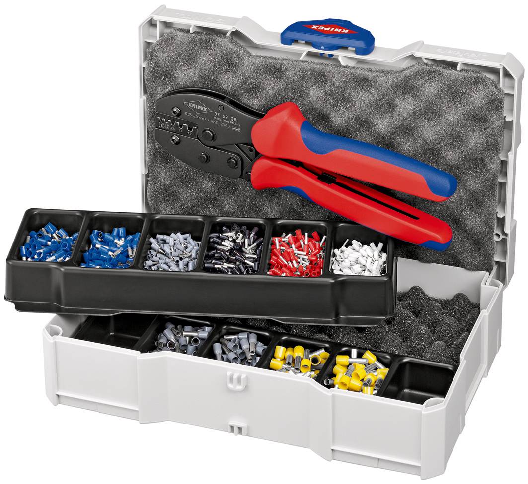 Crimpsortiment för ändhylsor Knipex