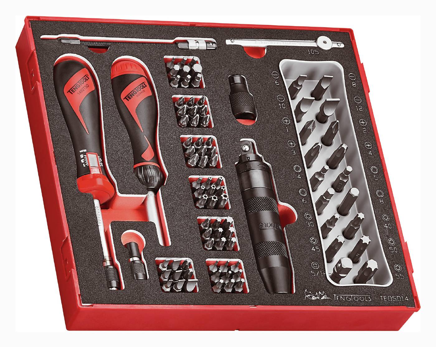 Momentskruvmejsel Teng Tools TEDSD14 1-5Nm