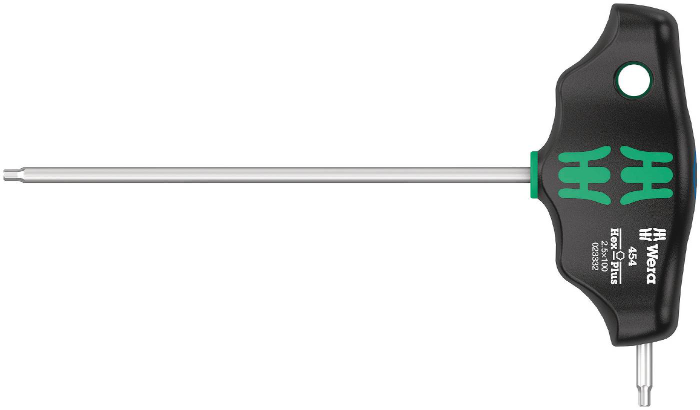 Sexkantnyckel med T-handtag Wera 454