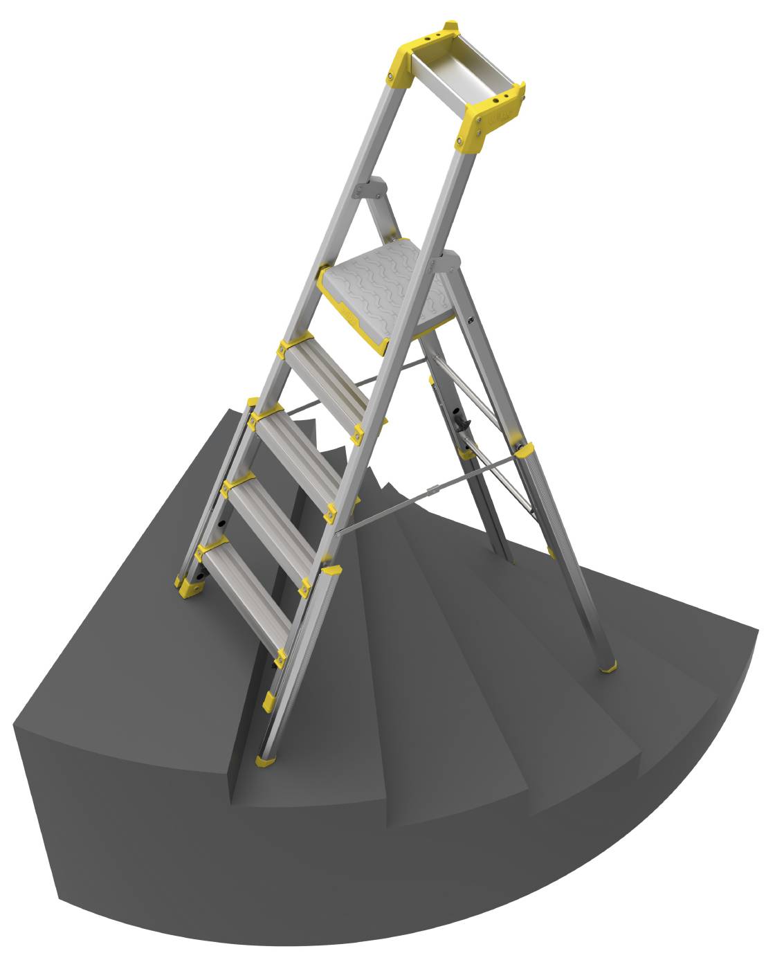 Trapphusstege W.steps Ladders 55S – bild 1