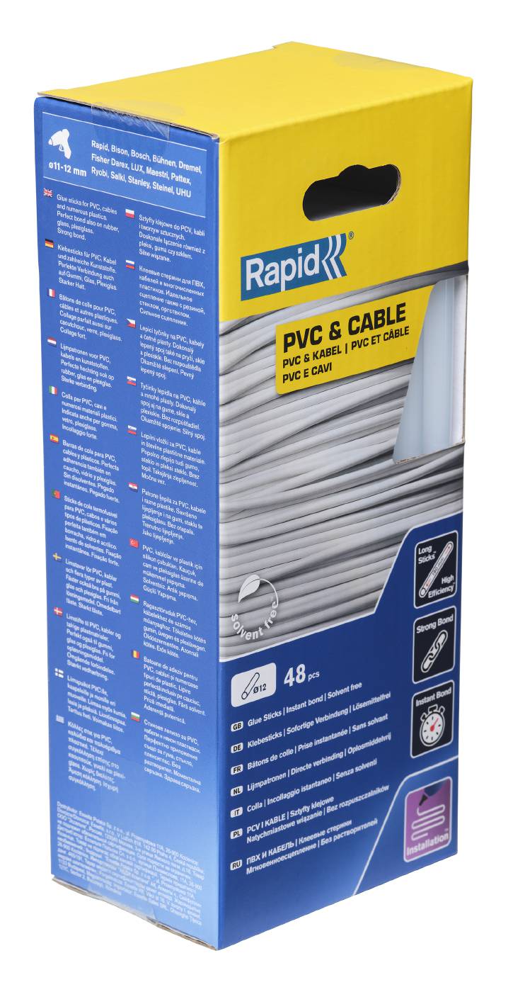 Limstift (PVC och sladd), Rapid