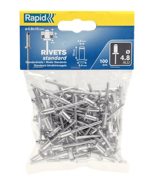 Standardnit, aluminium Rapid