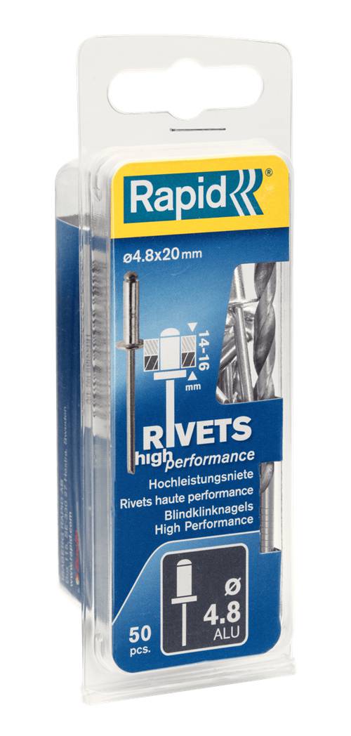 Kvalitetsnit, aluminium Rapid