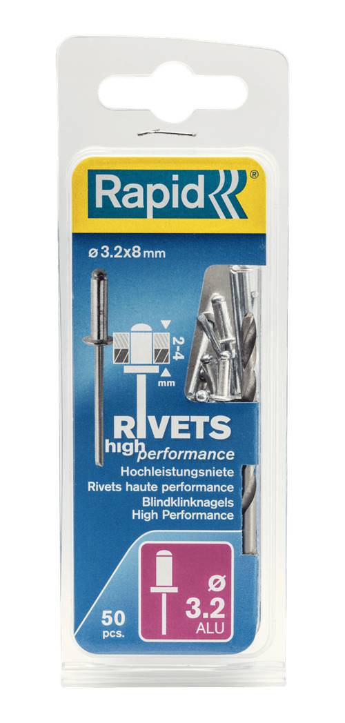 Kvalitetsnit, aluminium Rapid