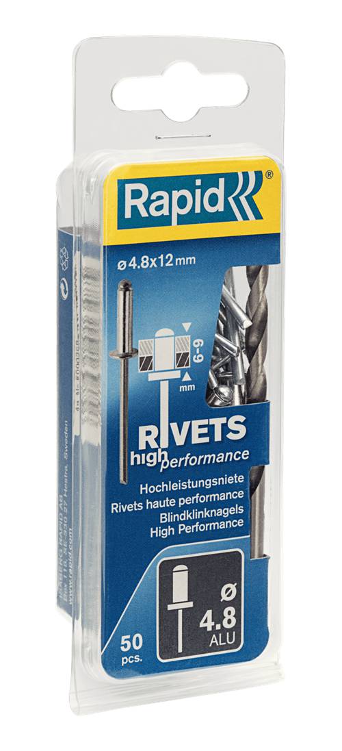 Kvalitetsnit, aluminium Rapid