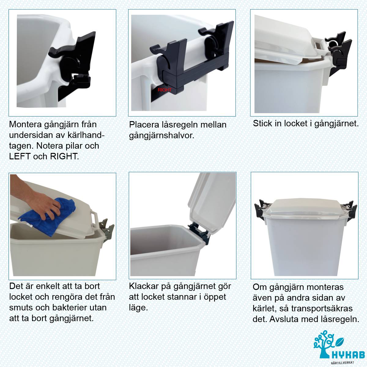 Avfallstunna Patricia 60l
