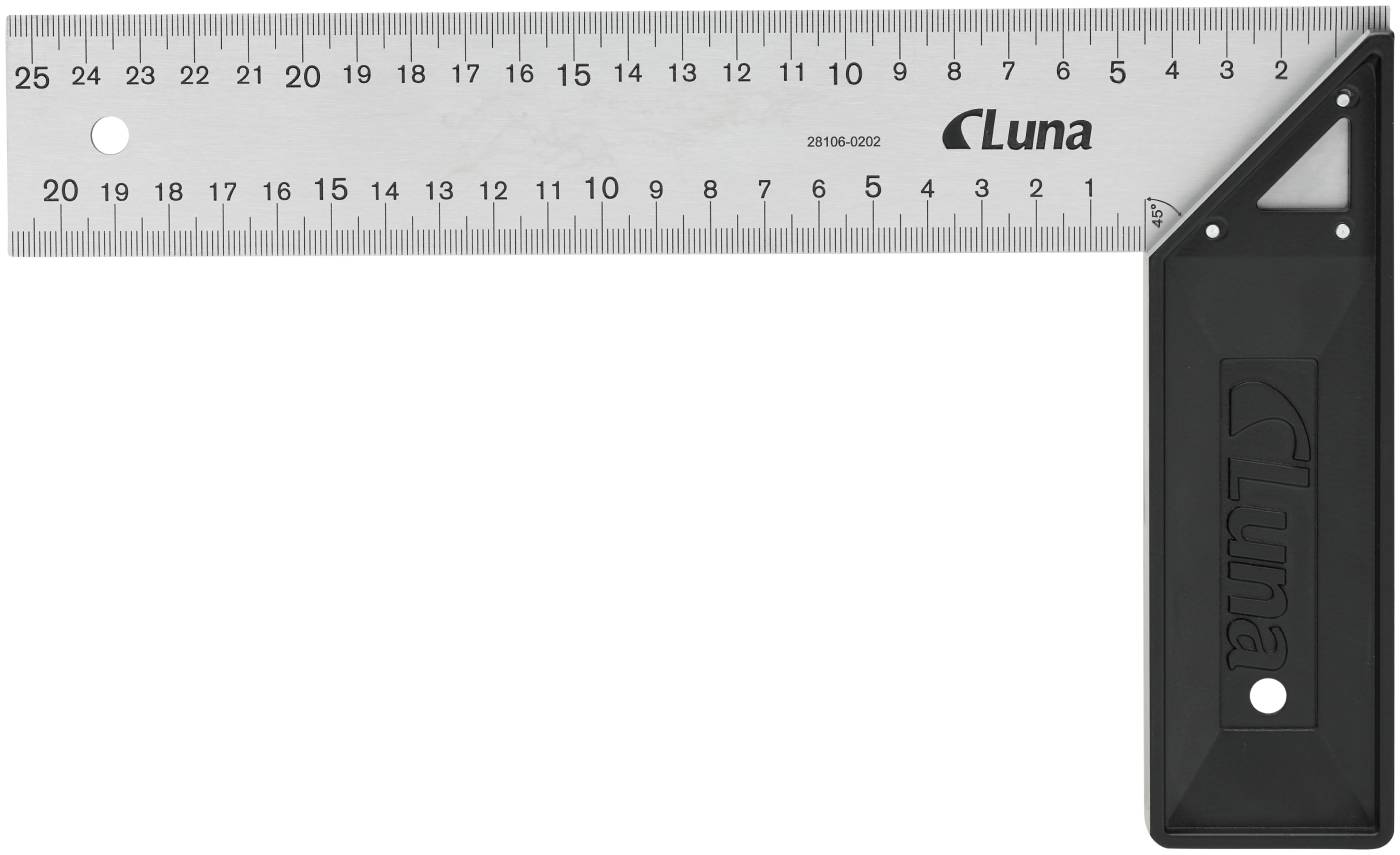 Vinkelhake aluminium Luna