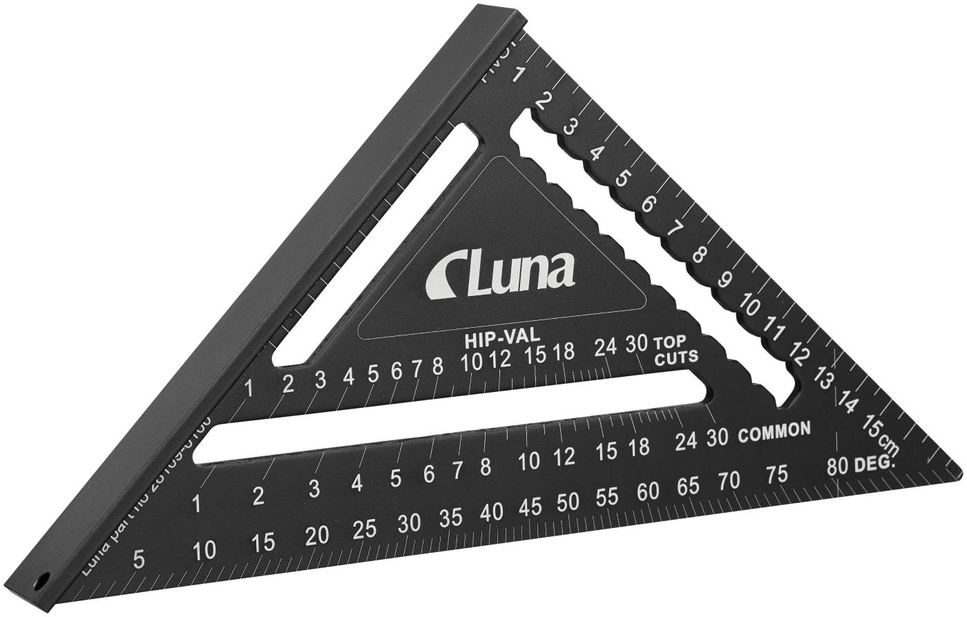 Snabbvinkel aluminium Luna