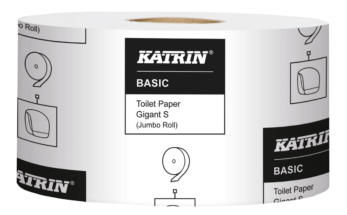 Toalettpapper Katrin Basic Gigant S, M, L