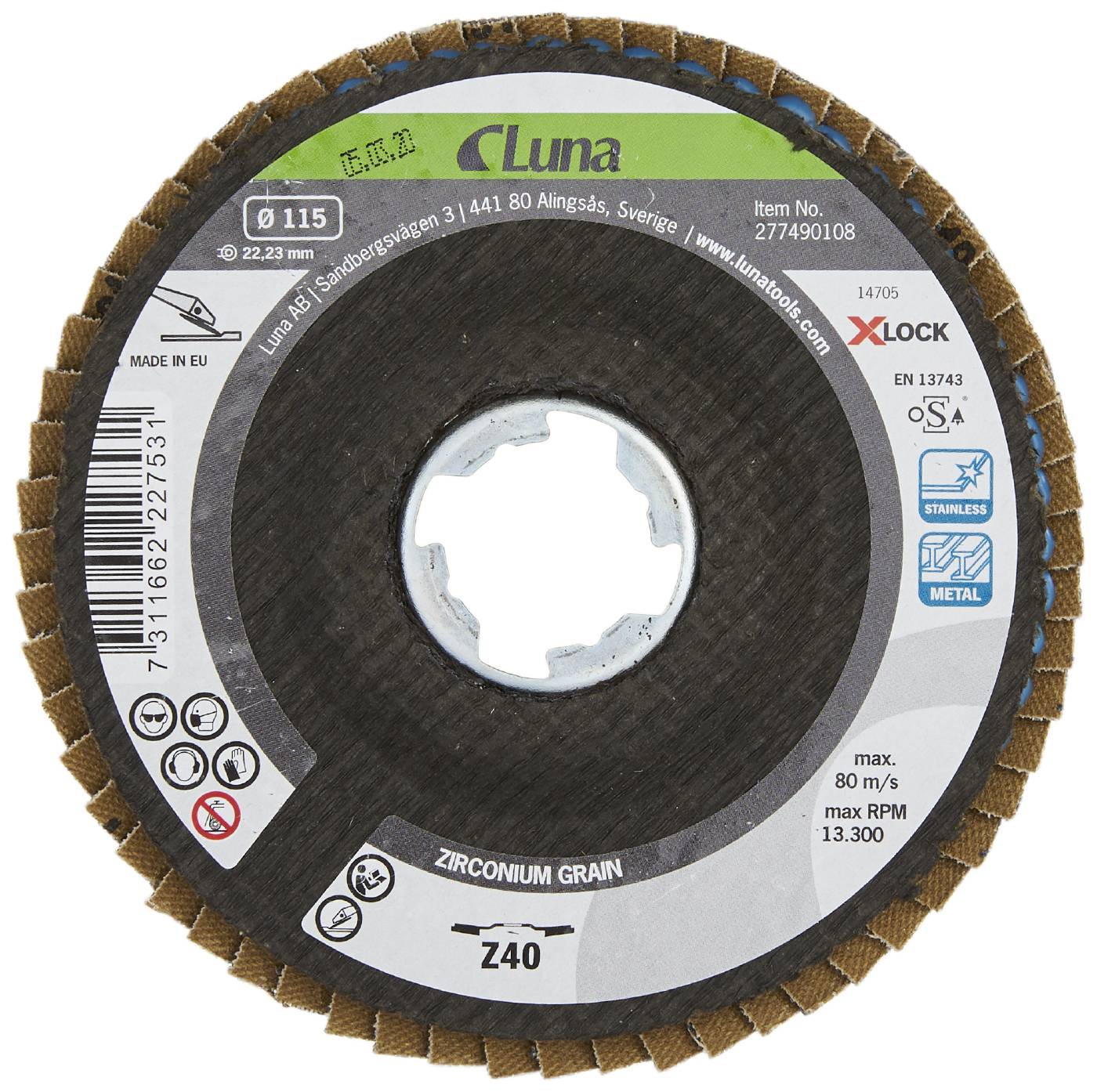 Lamellrondell Luna X-lock – bild 2