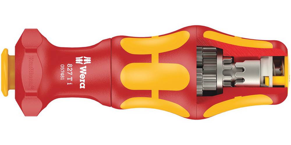 Kraftform-handtag Turbo 827 Ti VDE Wera