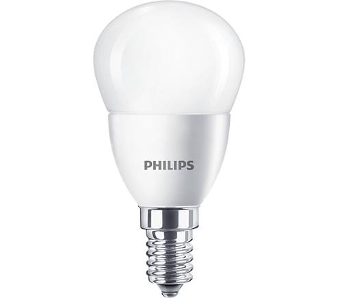 LED-lampa E14 (frostad) Philips