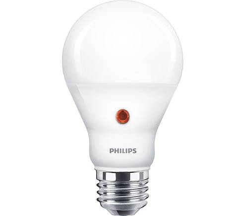 LED-lampa med skymningsrelä E27 Philips