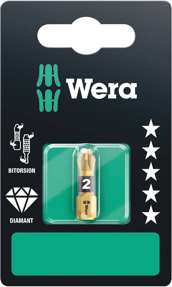 Bits för Pozidriv kryss-spår Wera 855/1 BDC – bild 2