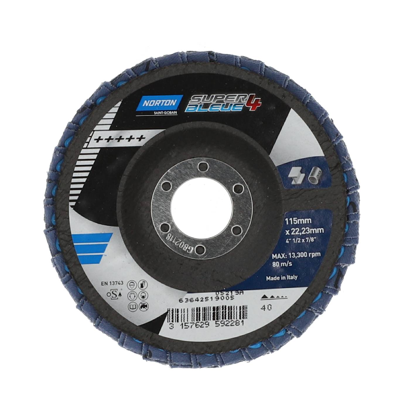 Lamellrondeller Norton Super Bleue 4