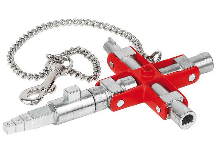Kopplingsskåpsnyckel, Knipex 00 11 06/11 06 V01/00 11 06 V03 – bild 1