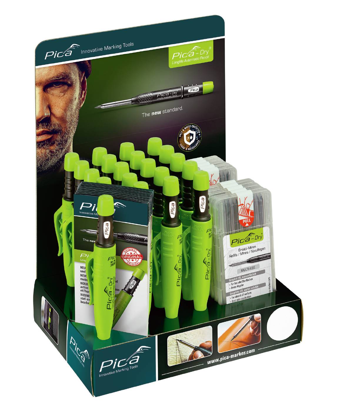 Märkpenna Pica Dry Display