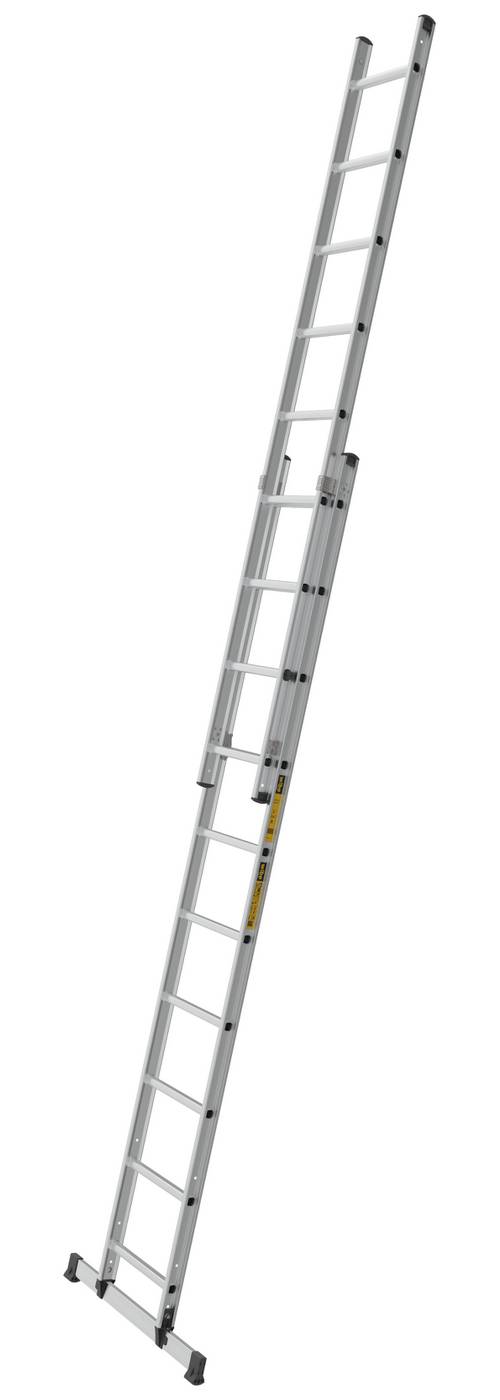 2-delad utskjutsstege BASE W.steps Ladders