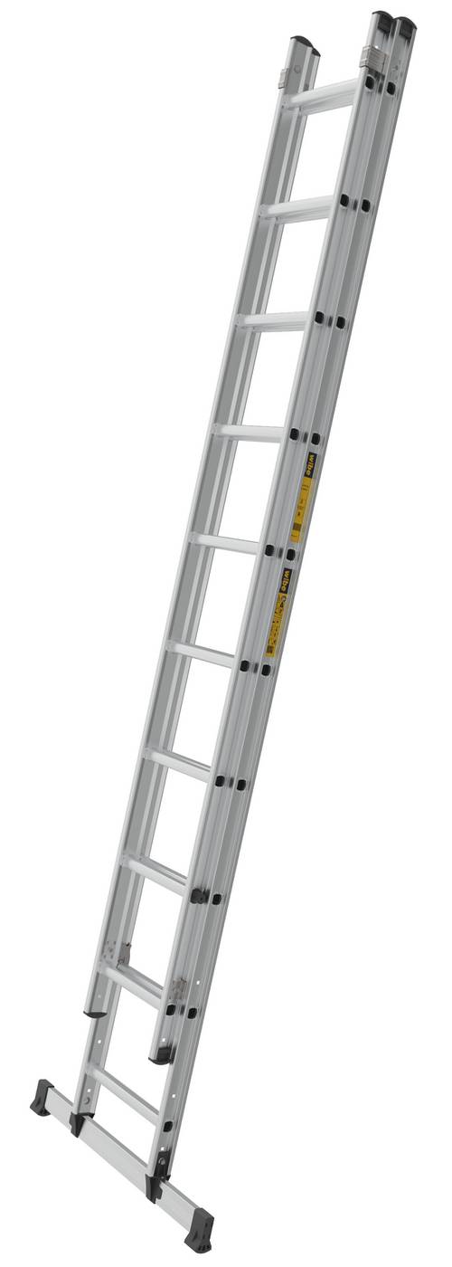 2-delad utskjutsstege BASE W.steps Ladders – bild 2