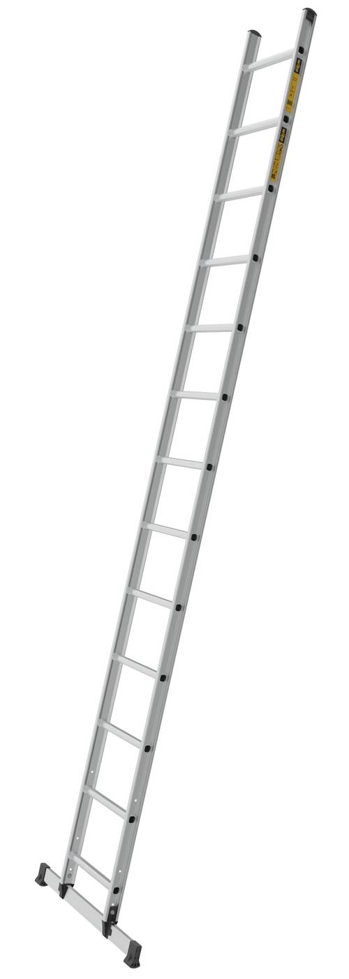 Anliggande enkelstege BASE W.steps Ladders