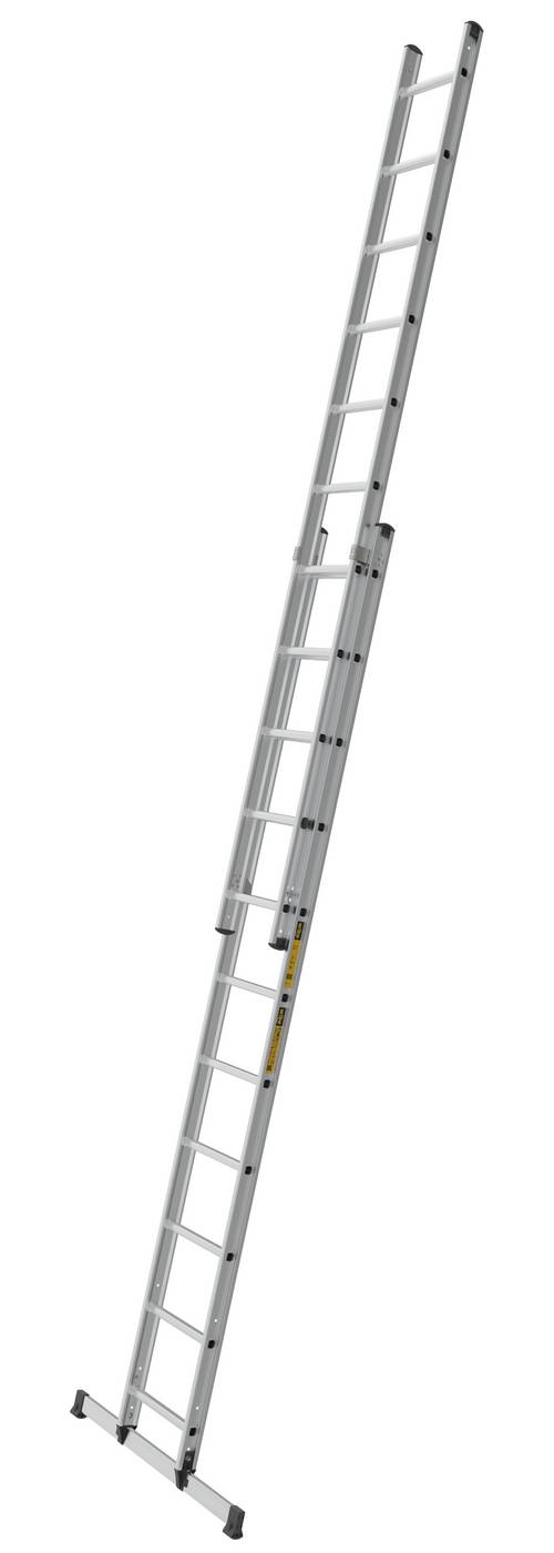 2-delad utskjutsstege BASE W.steps Ladders