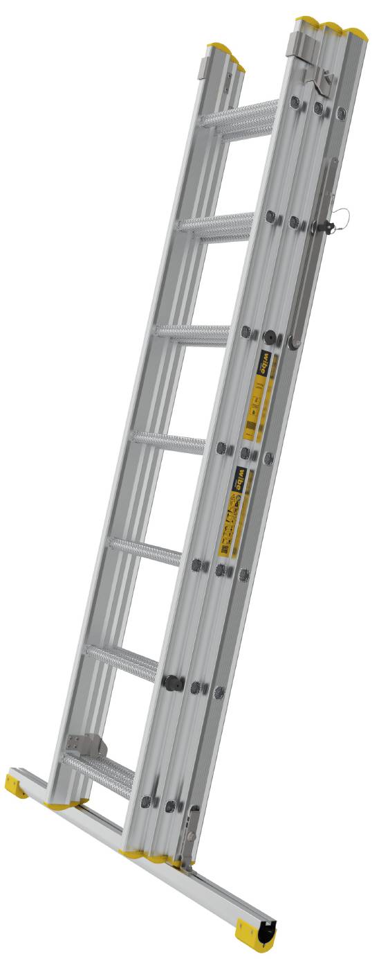 3-delad utskjutsstege PROF W.steps Ladders – bild 3