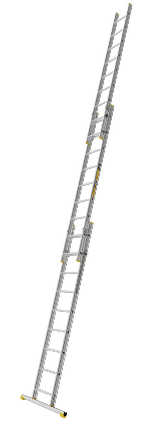 3-delad utskjutsstege PROF W.steps Ladders
