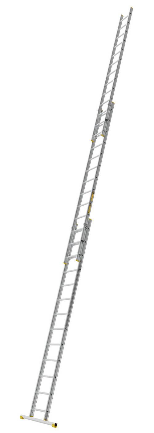 3-delad utskjutsstege PROF W.steps Ladders