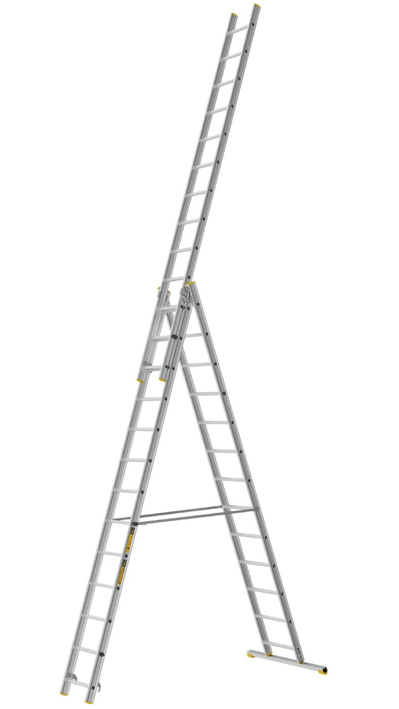 3-delad utskjutsstege PROF W.steps Ladders – bild 2