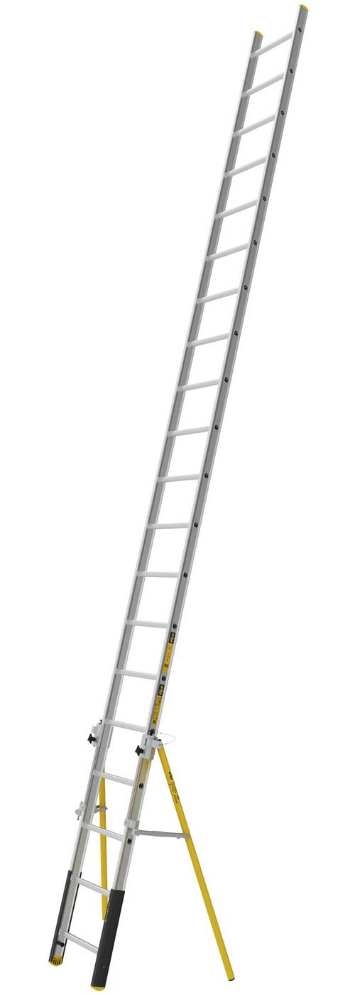 Anliggande enkelstege PROF+ W.steps Ladders