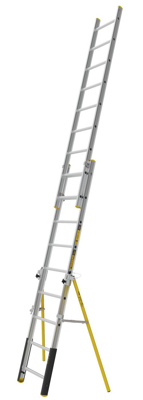 2-delad utskjutsstege PROF+ W.steps Ladders – bild 1
