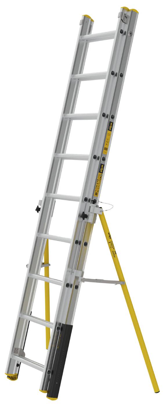 2-delad utskjutsstege PROF+ W.steps Ladders – bild 3