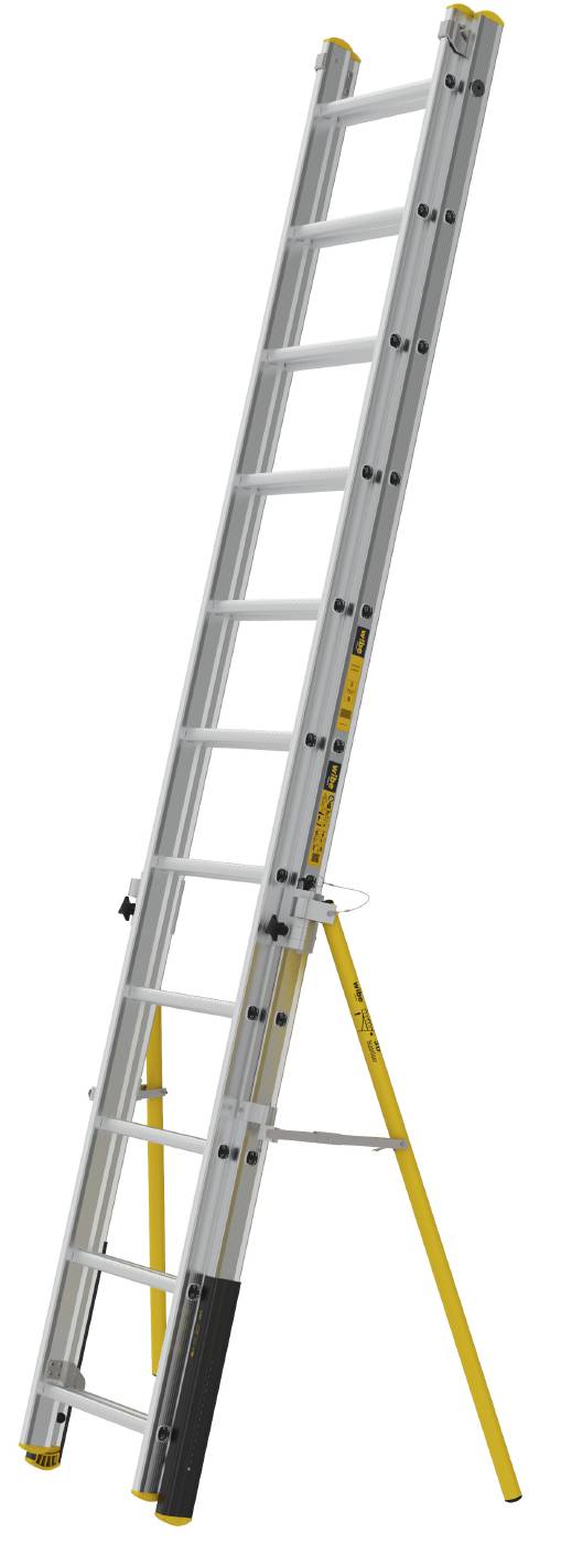 2-delad utskjutsstege PROF+ W.steps Ladders – bild 3