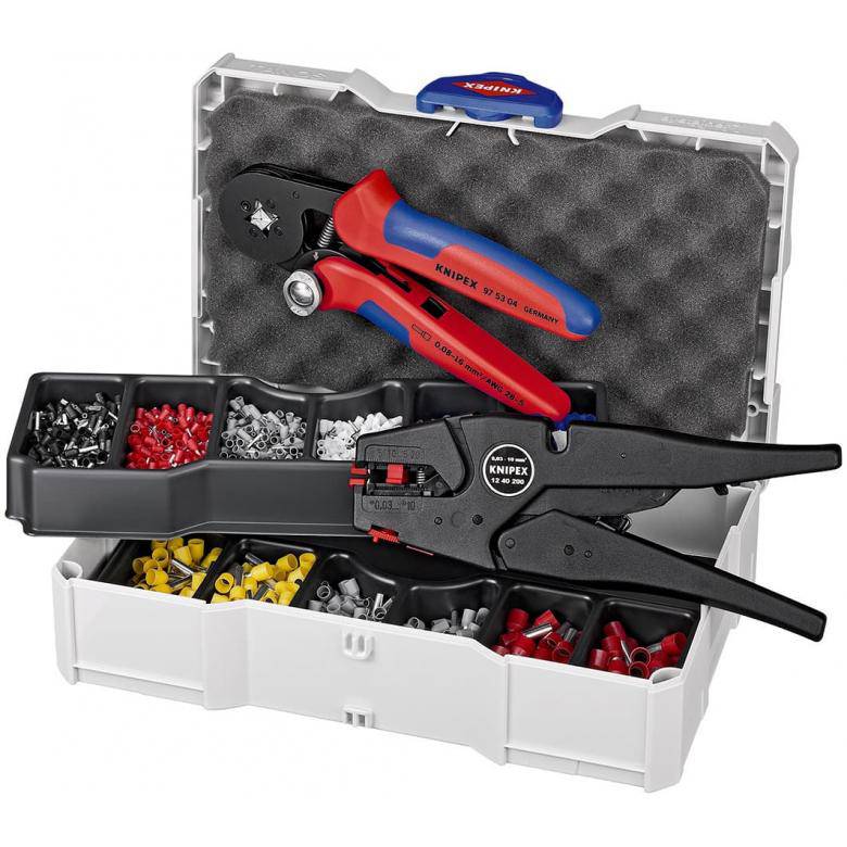 Crimpsortiment för ändhylsor Knipex