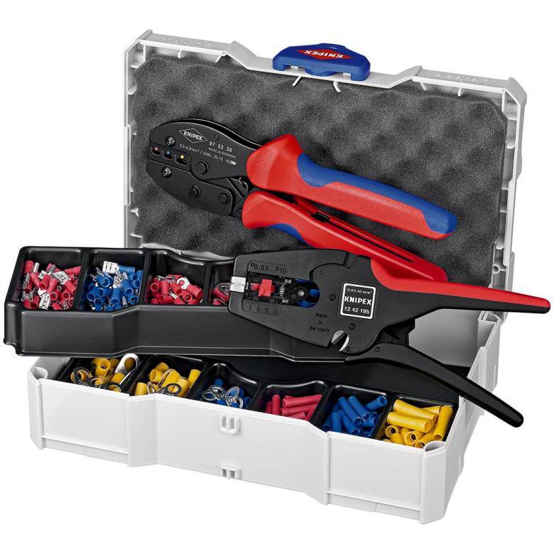 Crimpsortiment för kopplingar Knipex