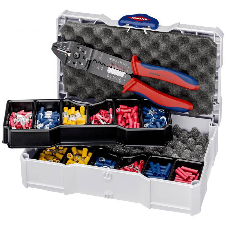 Crimpsortiment för kopplingar Knipex