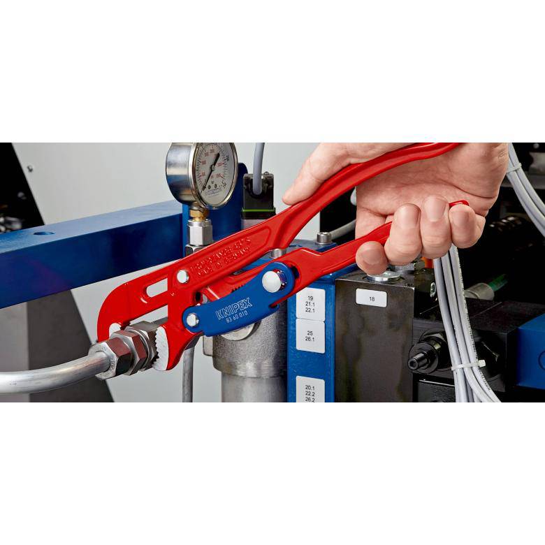 Rörtänger av S-typ med snabbjustering, Knipex