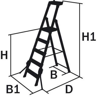 Hushållsstege W.steps Ladders 2020 Home