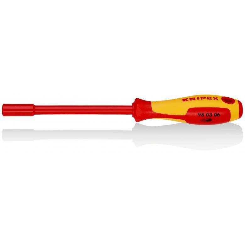 Hylsnyckel med skruvmejselhandtag 98 03 Knipex