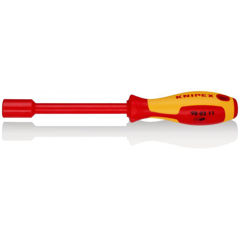 Hylsnyckel med skruvmejselhandtag 98 03 Knipex