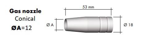 Tillbehör till slangpaket MB EVO PRO 15, 25, 24, 26, 36 Binzel – bild 2