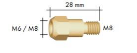 Tillbehör till slangpaket MB EVO PRO 15, 25, 24, 26, 36 Binzel – bild 2