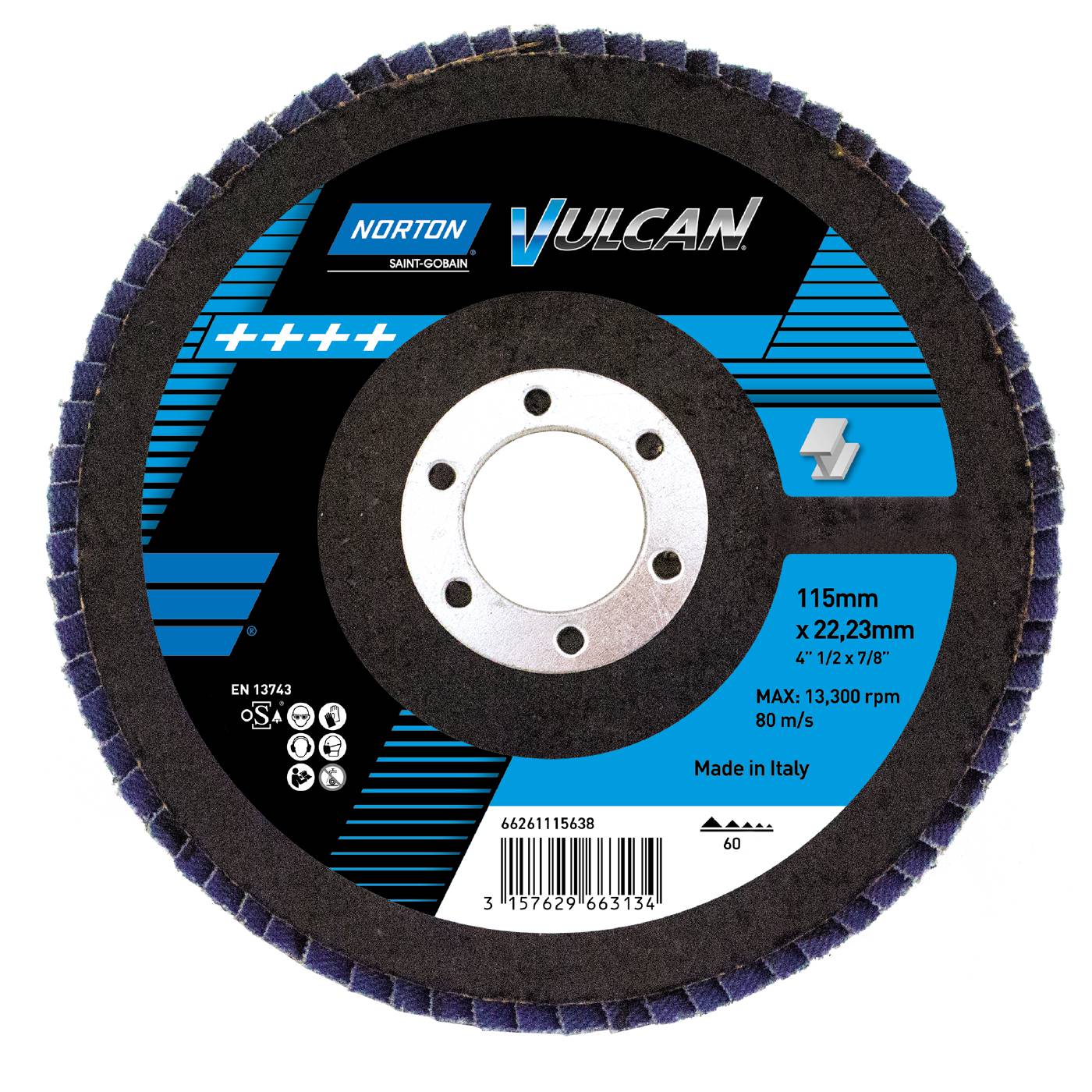 Lamellrondell Norton Vulcan plast
