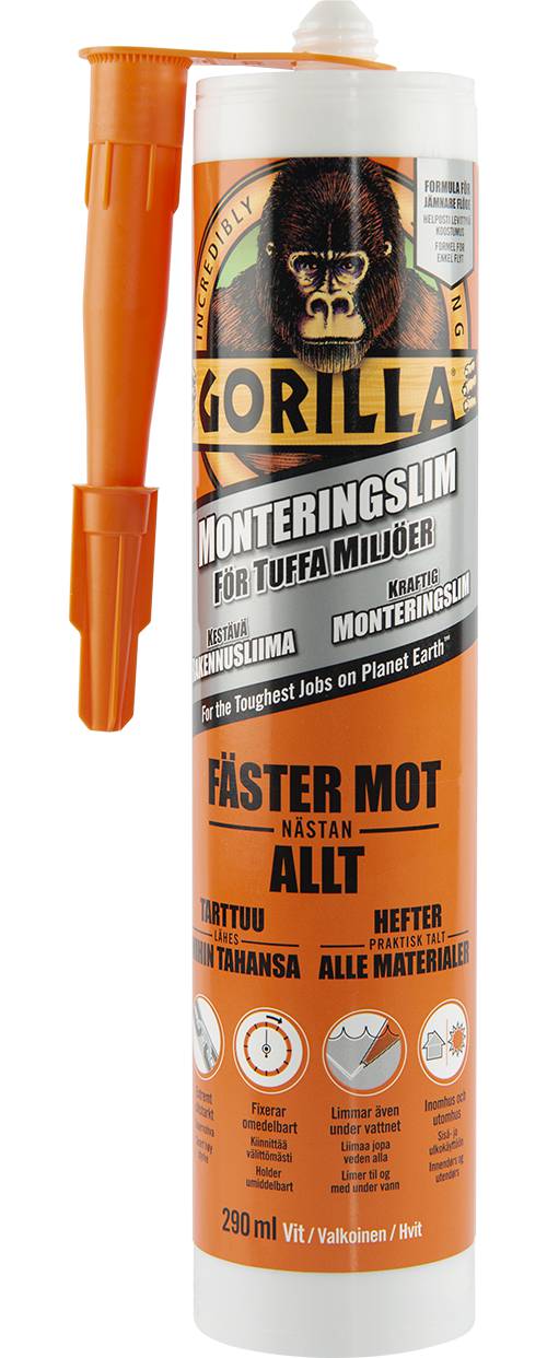 Monteringslim Gorilla